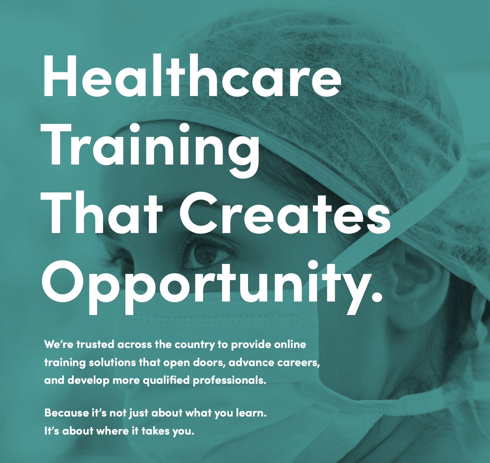 Carrus Healthcare Training Magazine Ad